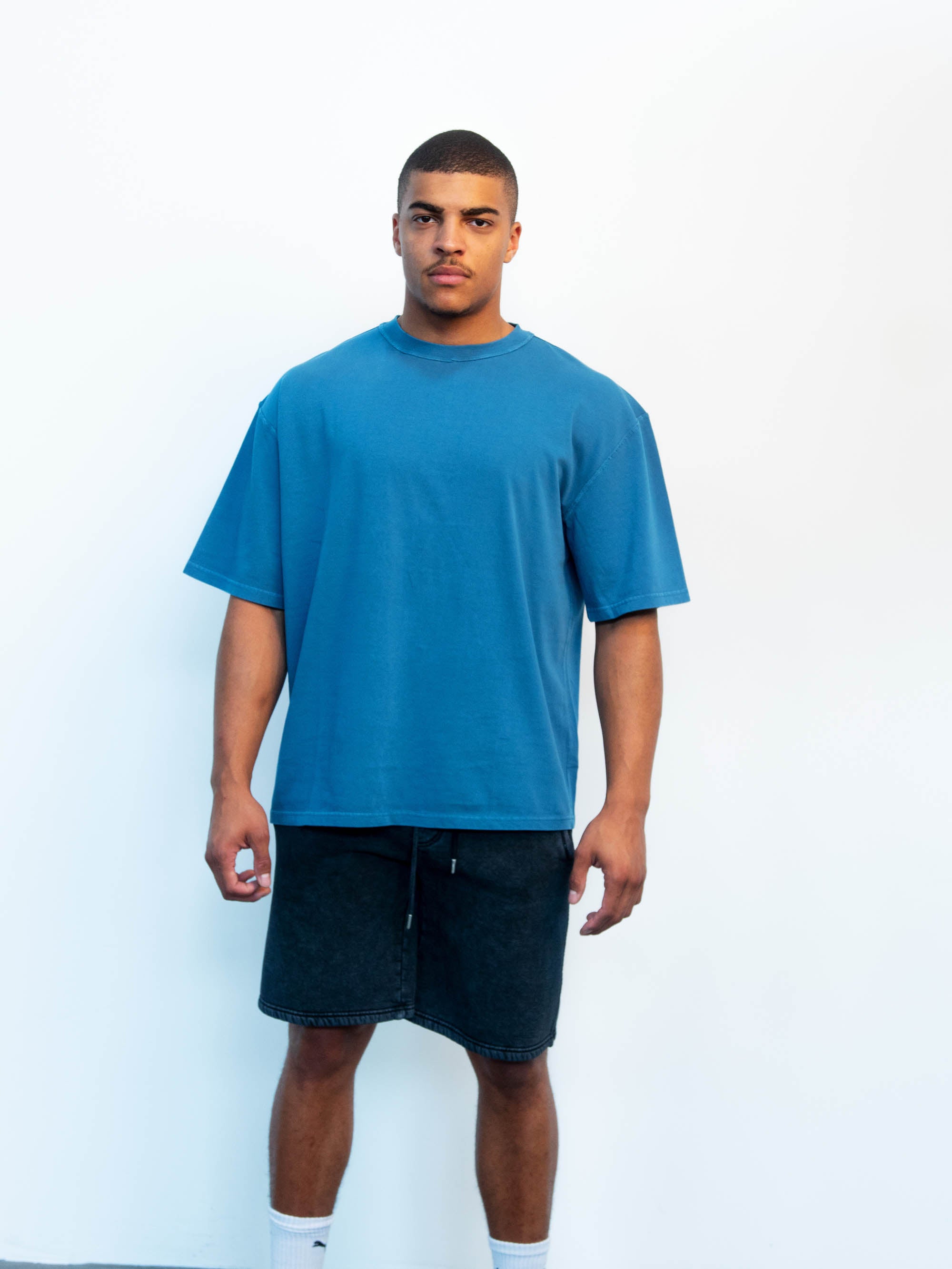 BLANK TEE MIDNIGHT BLUE