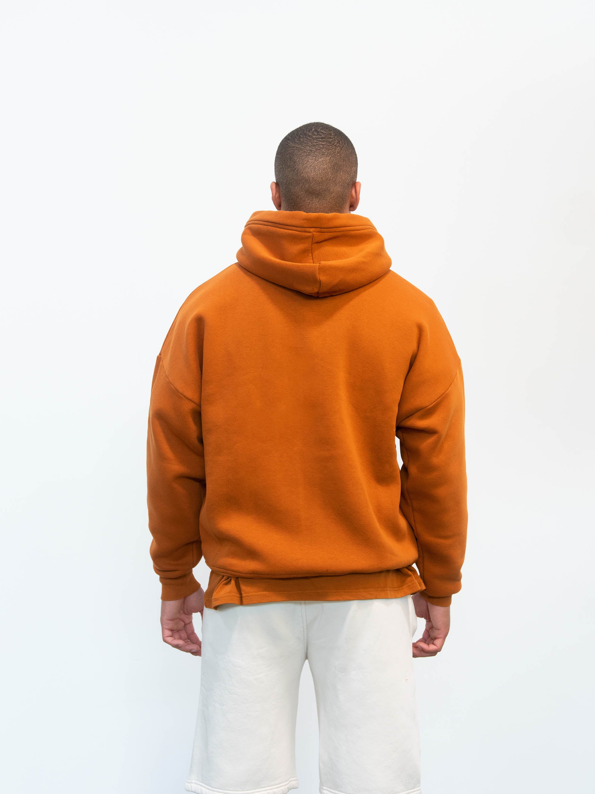 BLANK ZIPPER WASHED CARAMEL CAFE