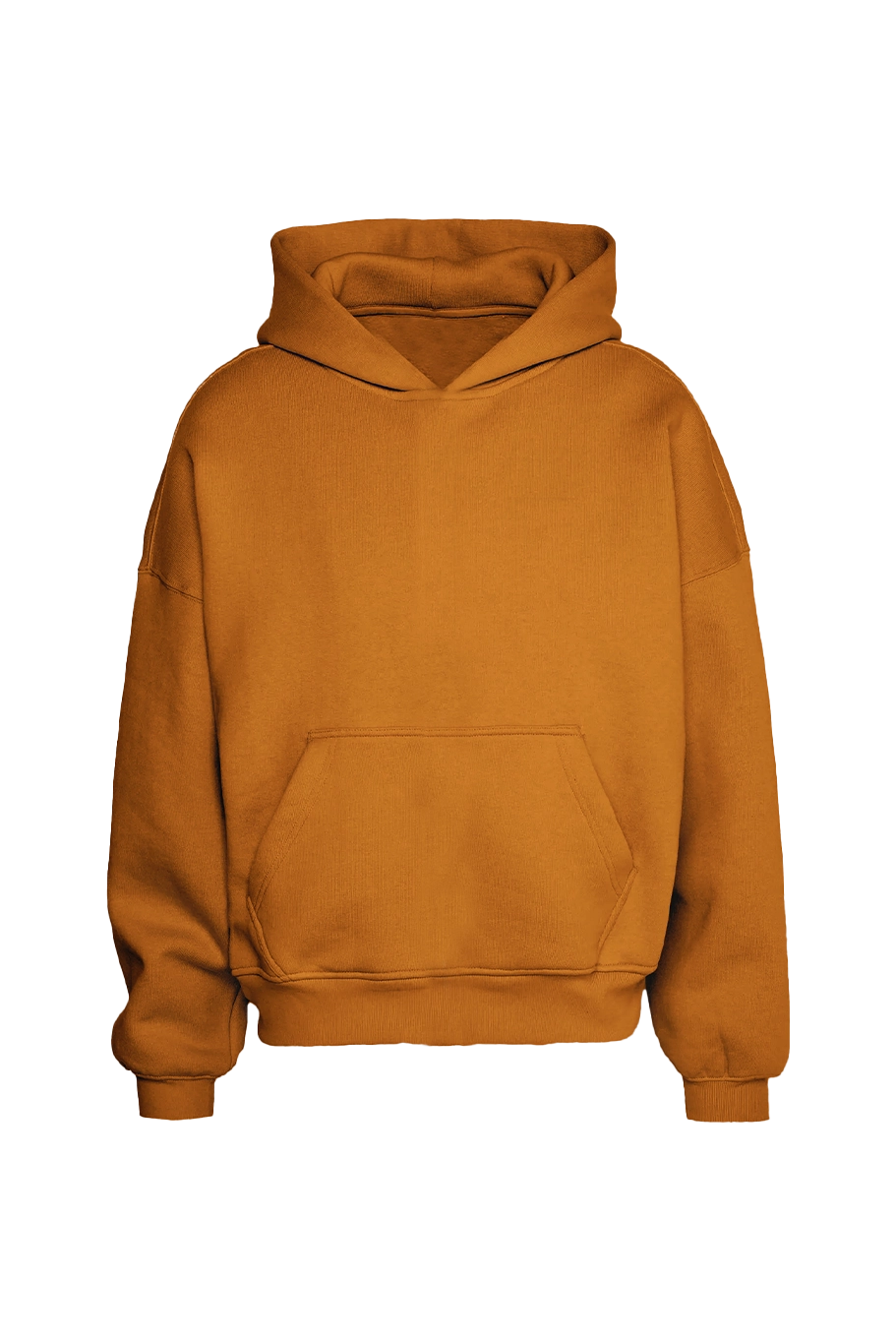 Unisex Blank hoodie in caramel cafe without print