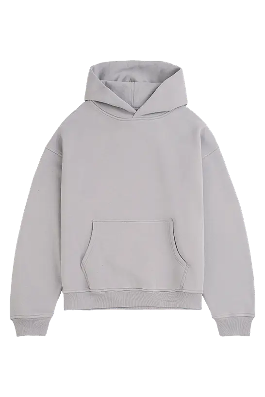 Streetwear Blank BLANK HOODIE OPAL GREY LEMUTA - Main Image