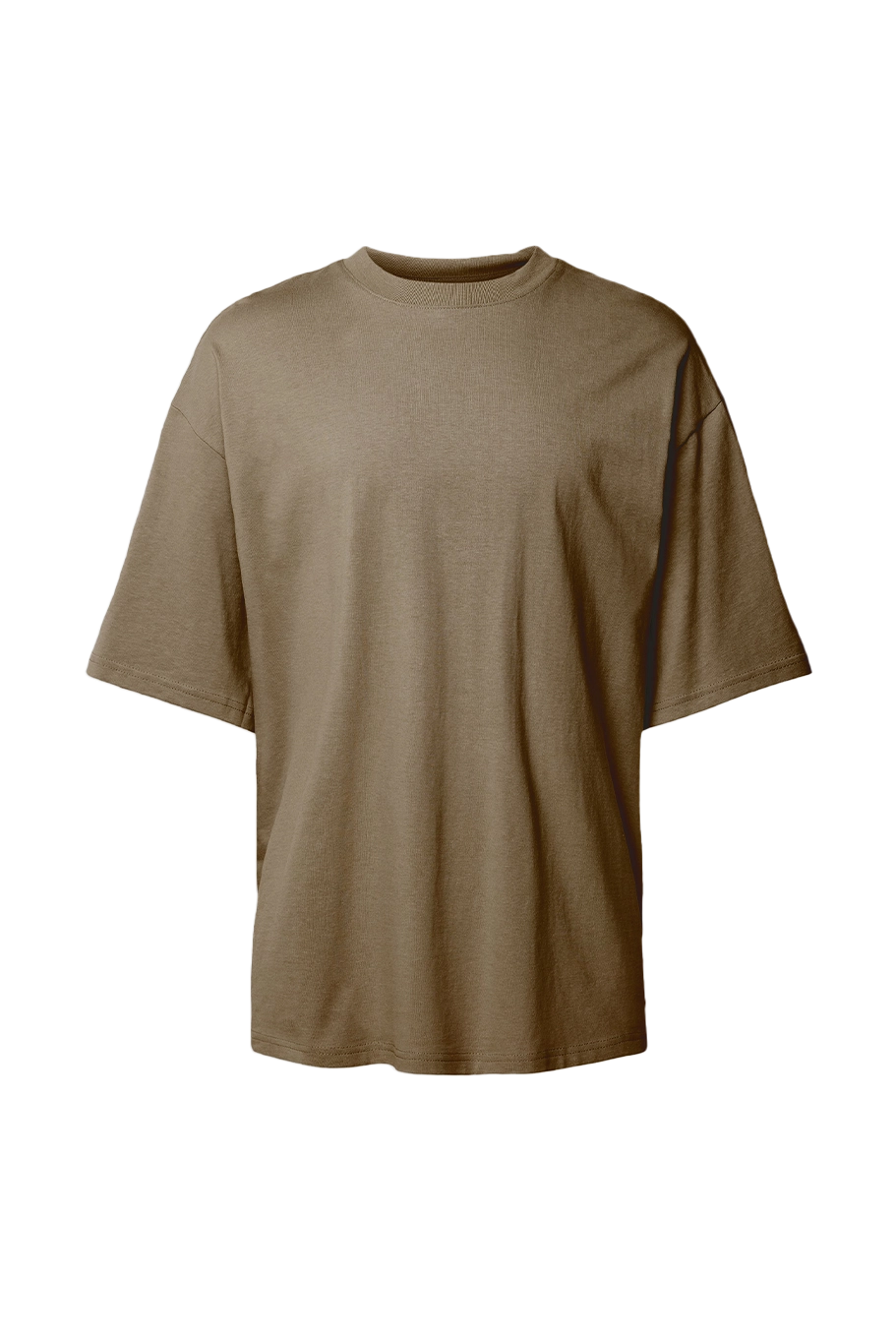 Unisex blank tshirt in stone brown – ultra-soft, perfect for embroidery & print designs