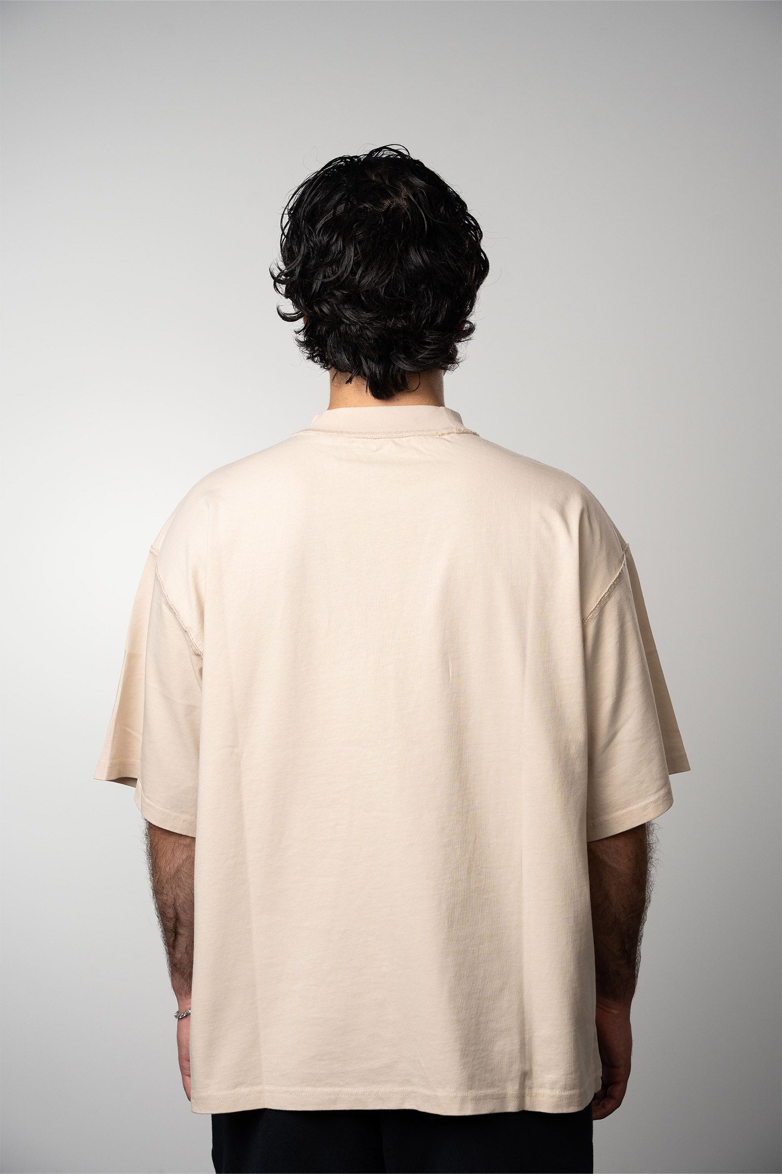 High quality Blank tshirt with inside out seams