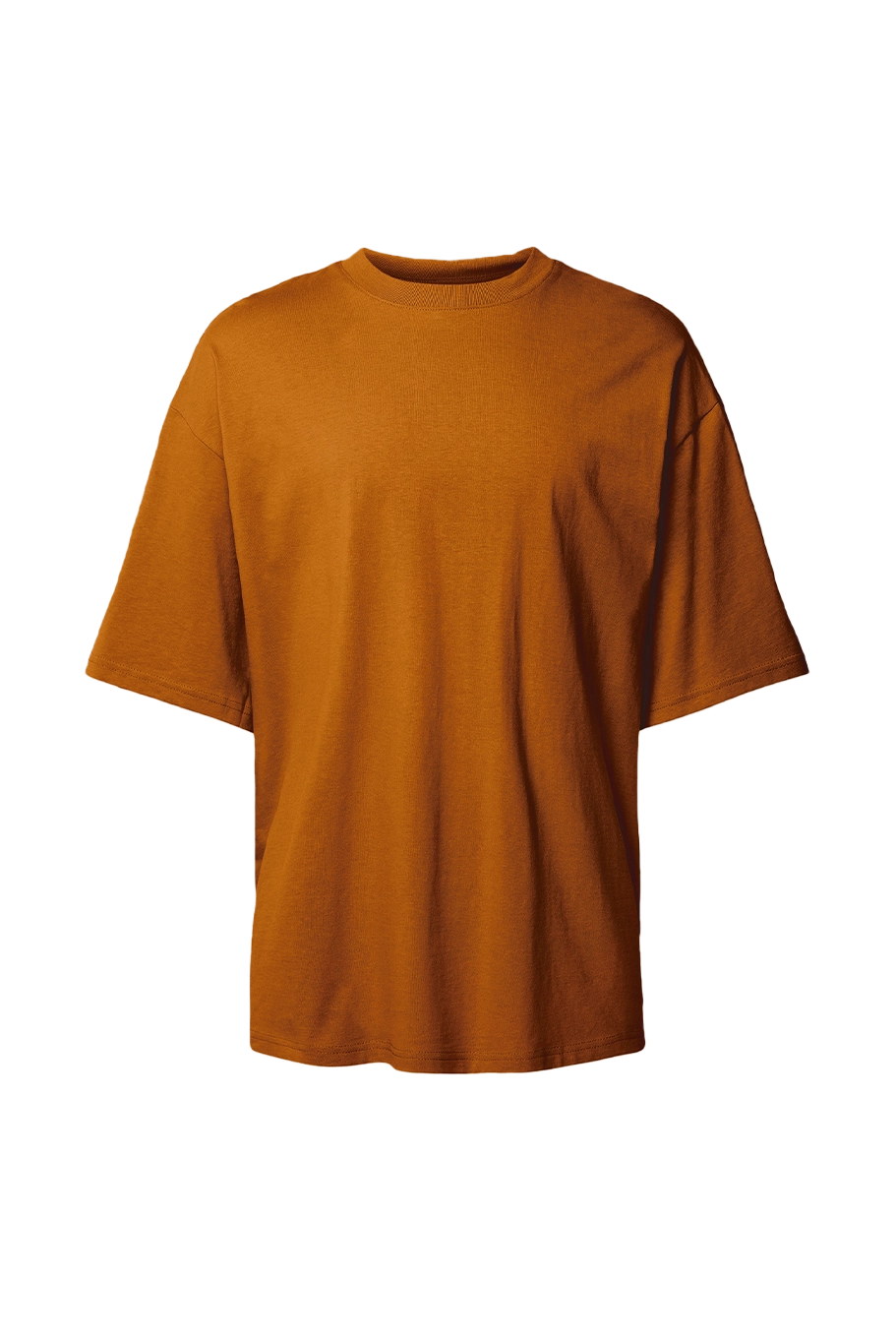 BLANK TEE WASHED CARAMEL CAFE