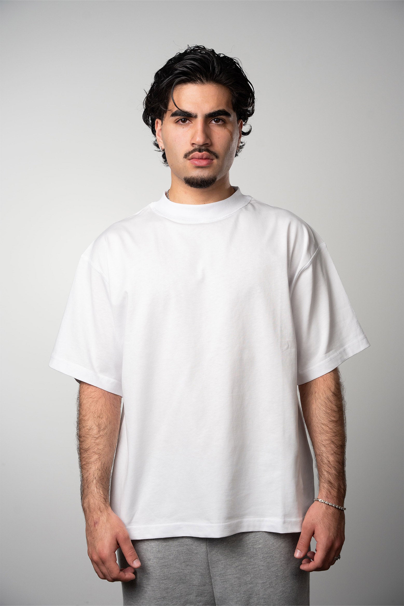 Lemuta white blank tshirt for streetwear brands