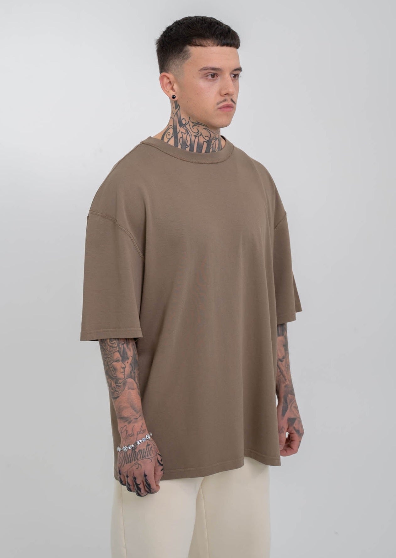 100% cotton Blank tshirt for print customizations - oversized fit