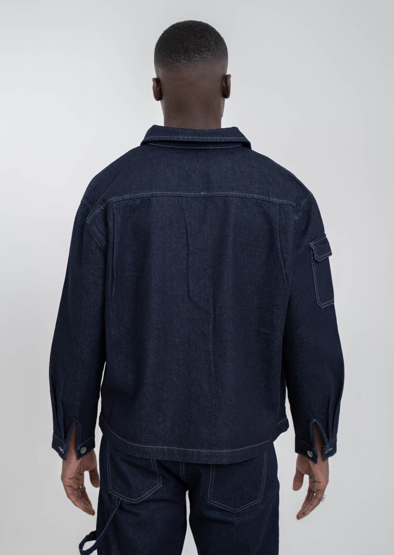 OVERSHIRT WASHED DENIM BLUE