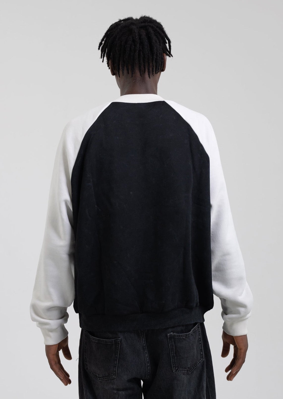 Oversized streetwear blank sweater for wholesale