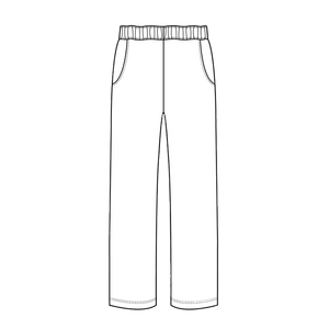 Pant techpack illustration