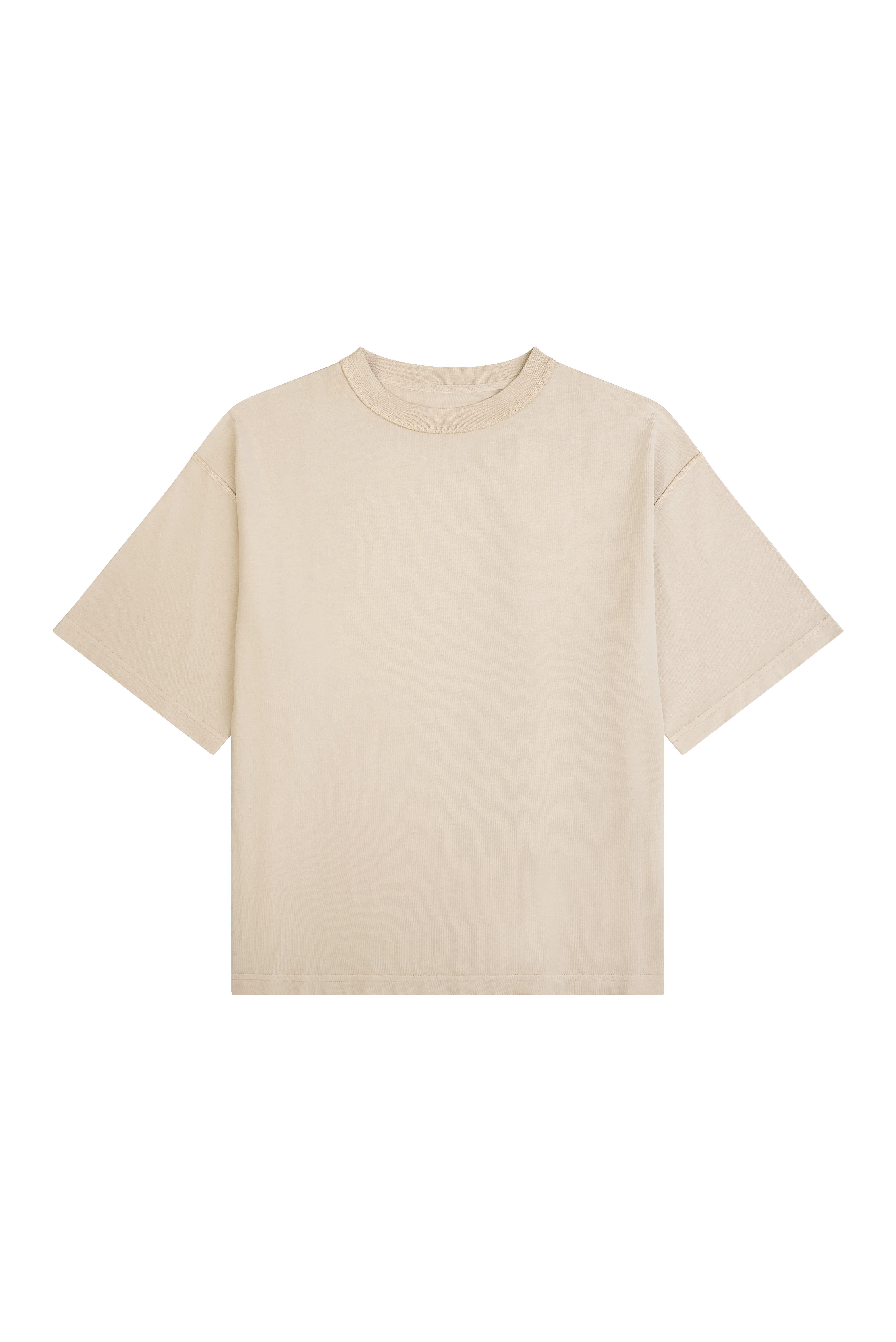 BLANK TEE WASHED STONE